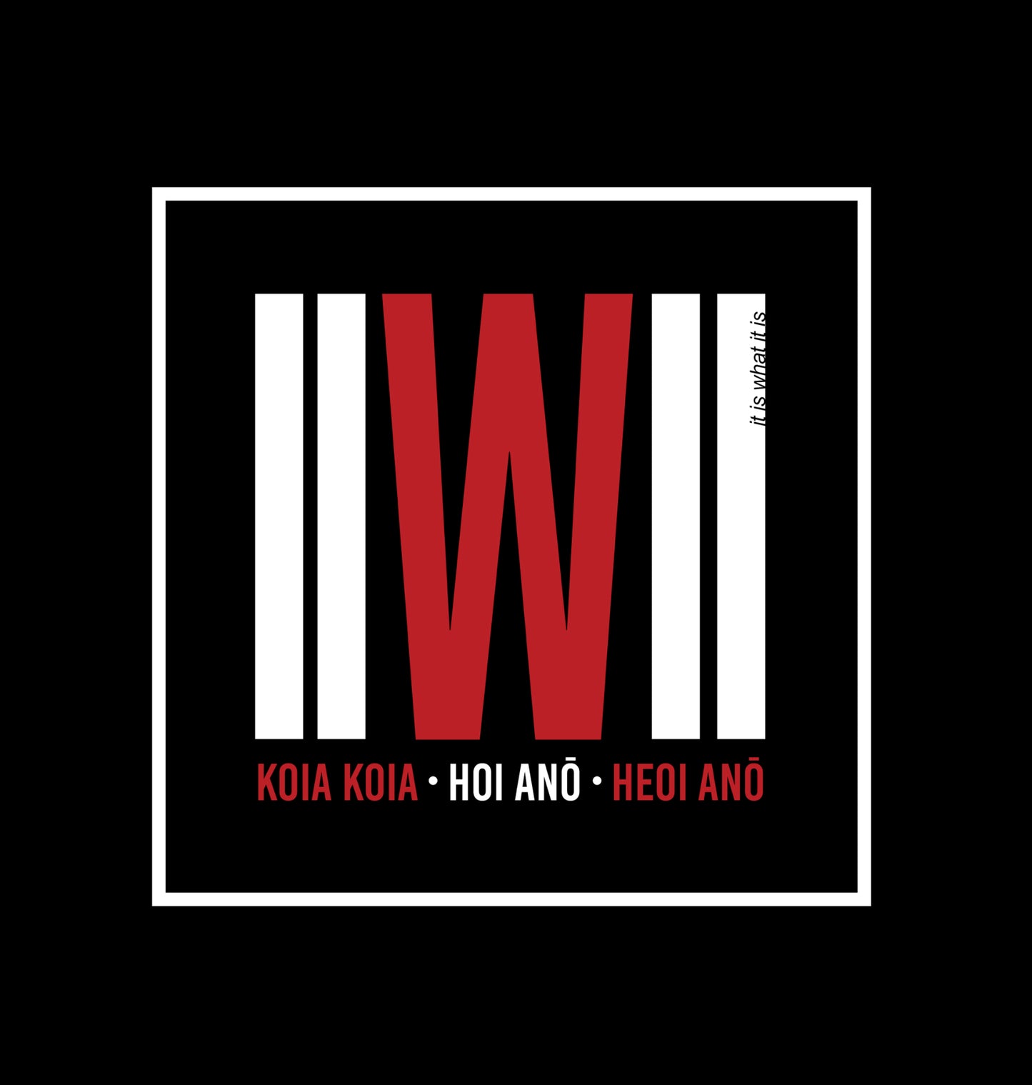 IIWII TEE and HOODIE