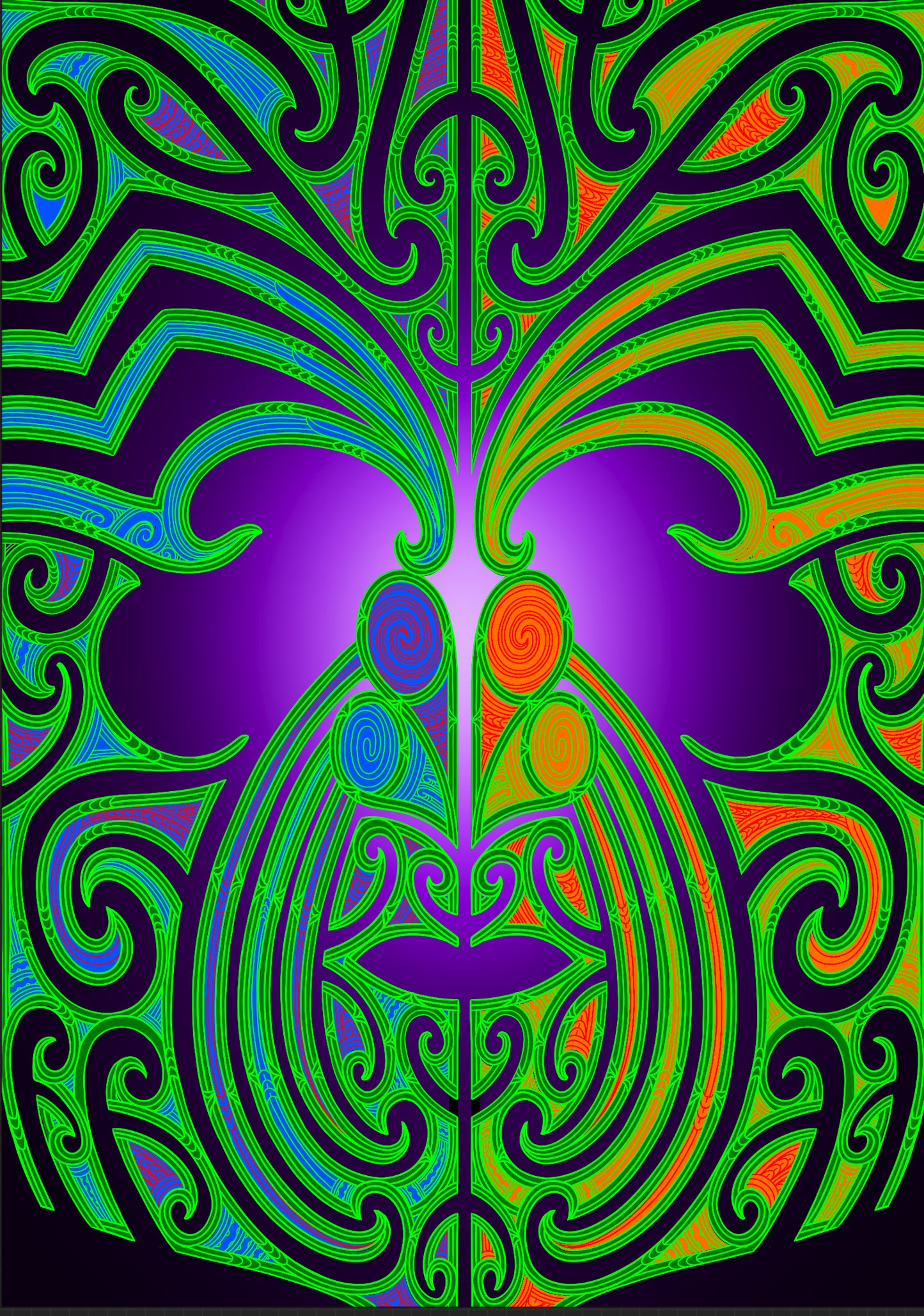 MATAORA green (Prints)(Canvas)