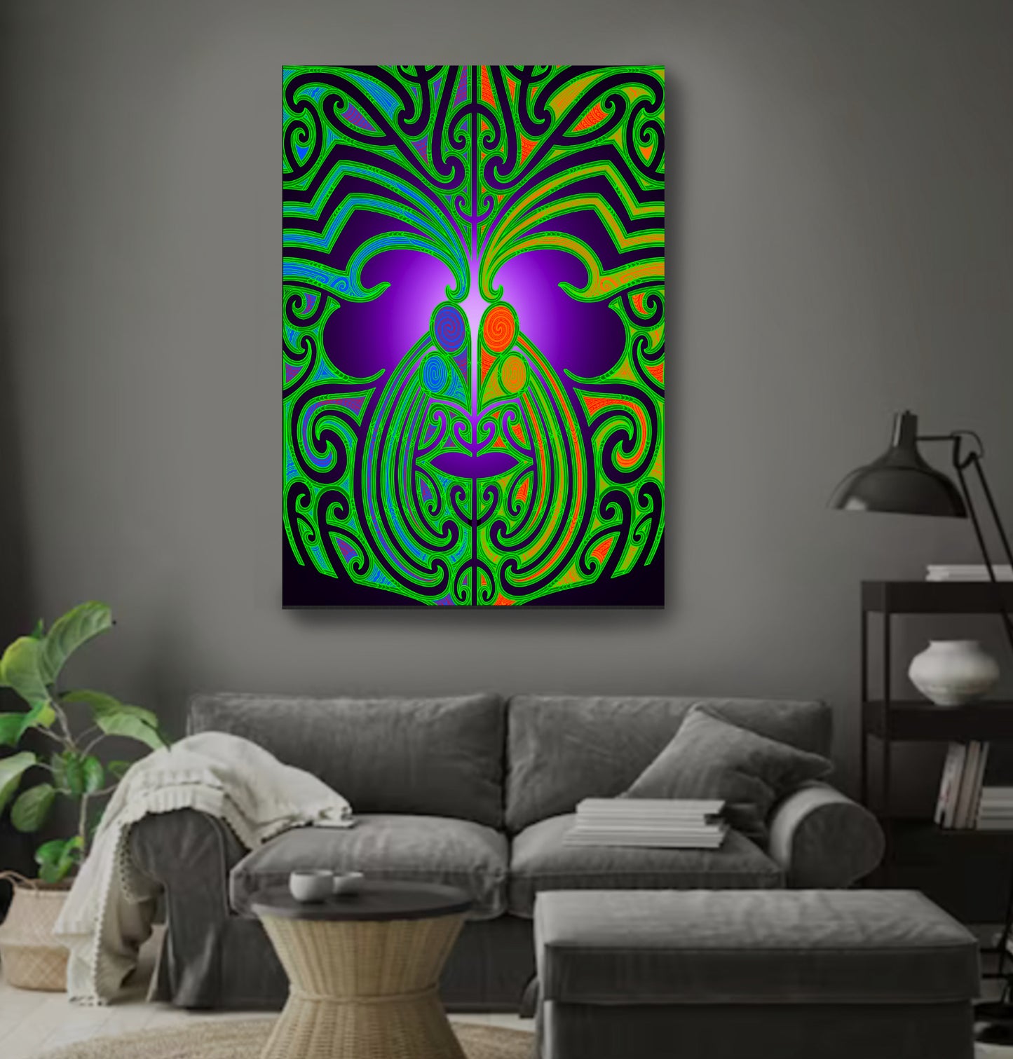 MATAORA green (Prints)(Canvas)