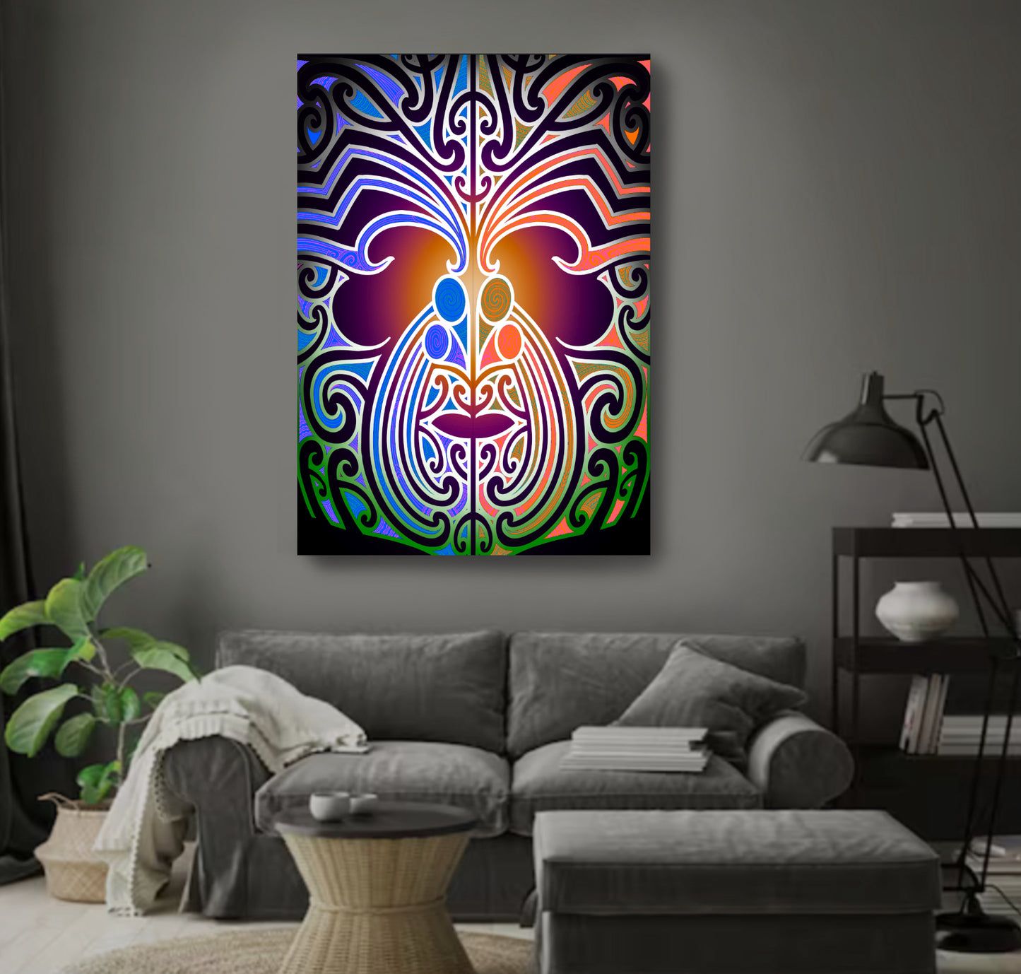 MATAORA White (Prints)(Canvas)