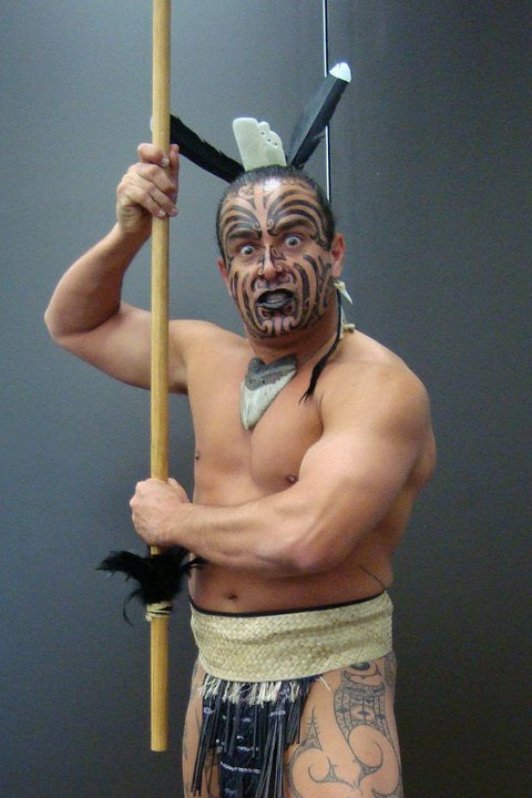 TA MOKO STENCILS (1/2 Male Face and Kauae)
