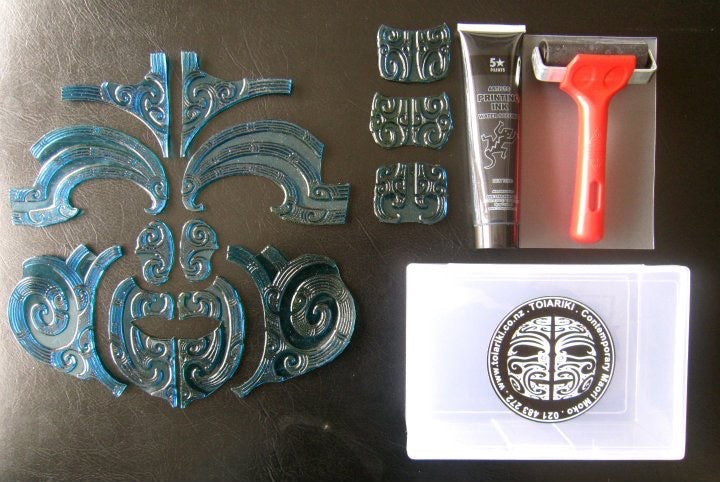 TA MOKO STENCILS (Full Face and Kauae)