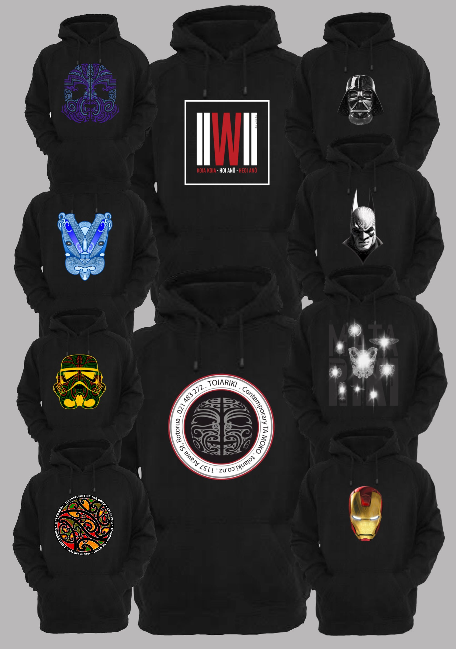 CUSTOM HOODIES