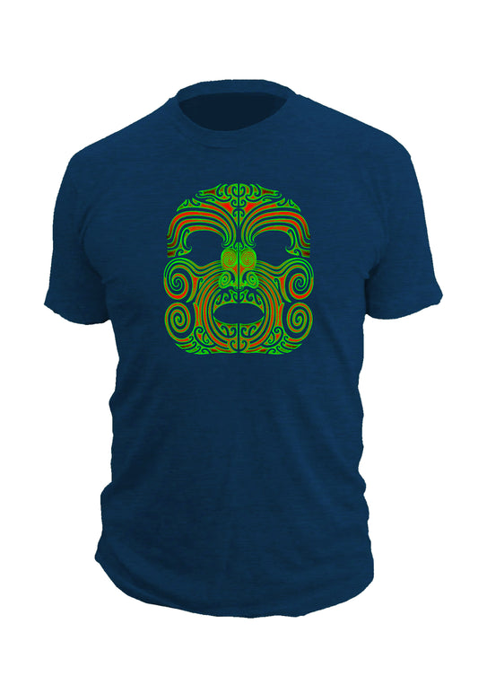 Mataora GREEN blue T-Shirt