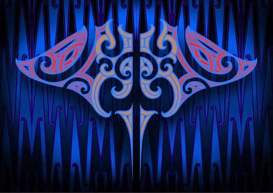 WHAITERE Stingray (Prints)(Canvas)