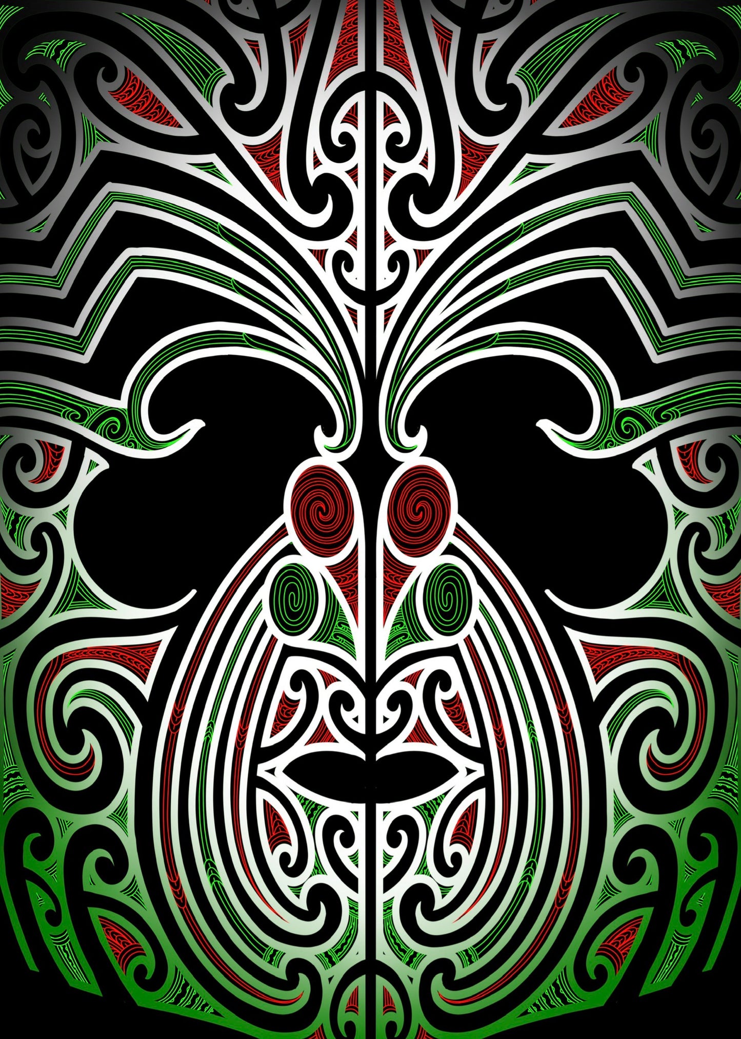 MATAORA Black (Prints)(Canvas)