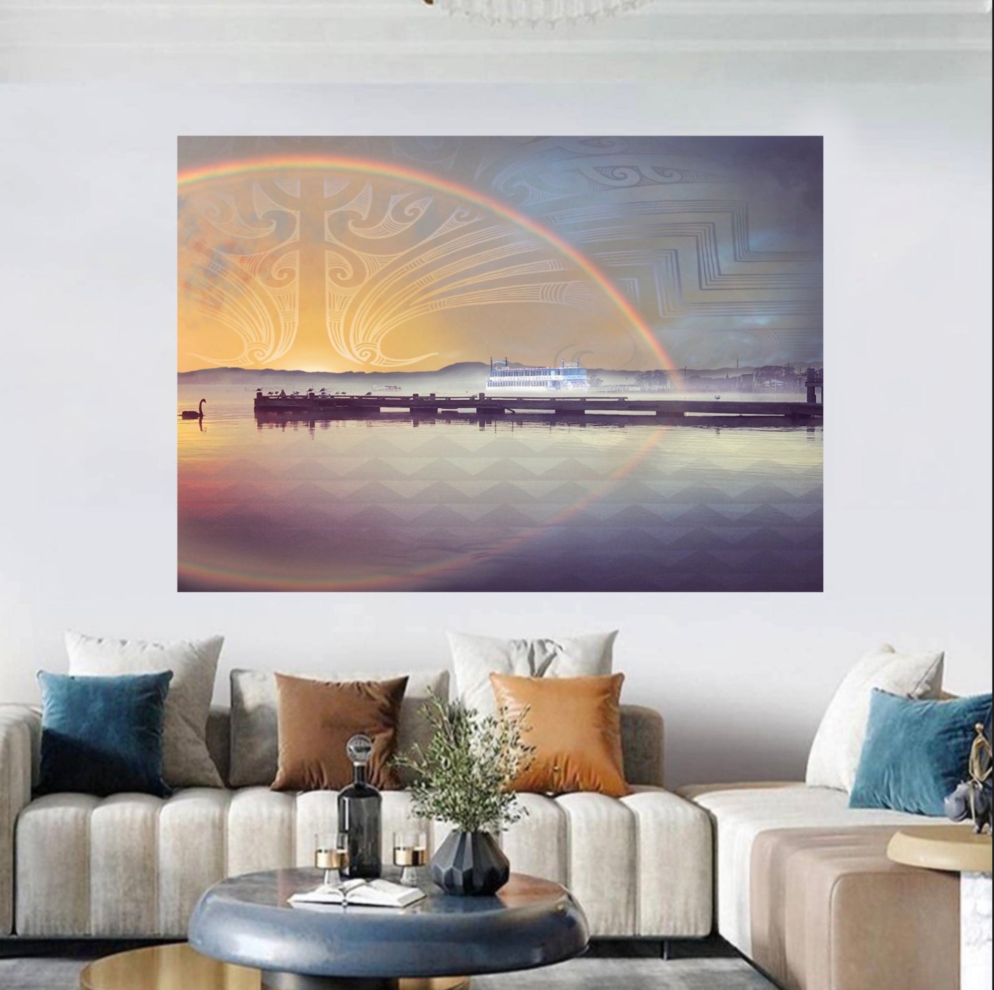 UENUKU KI ROTORUA (Prints)(Canvas)