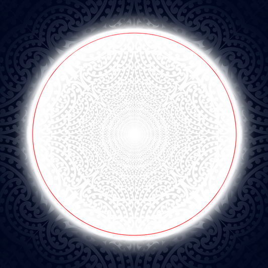 RAKAUNUI (Full Moon) (Canvas)